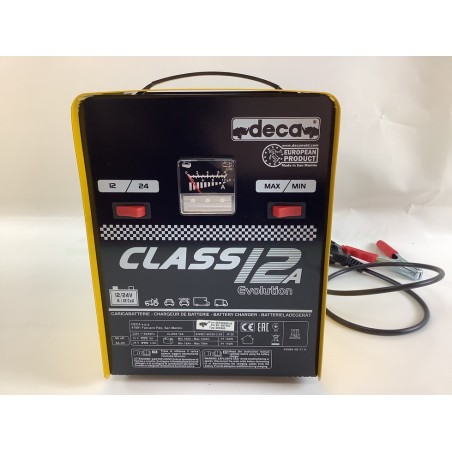 Carica batteria portatile DECA per batteria 12/24V CLASS12A 230V-50hz 130W