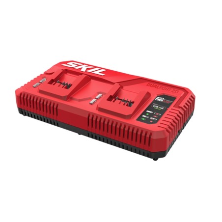 Caricabatterie doppio rapido SKIL 3132AA per batterie al litio 20V | NewgardenParts.com