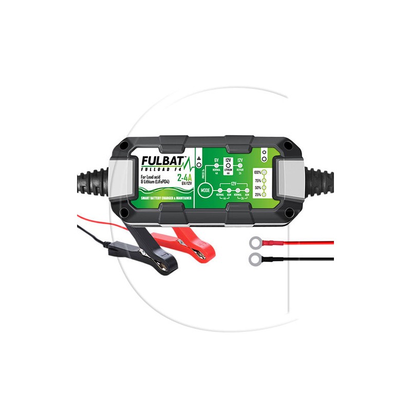 Caricabatterie FULLOAD F4 Charger 2 4A  trattorino rasaerba tagliaerba tosaerba