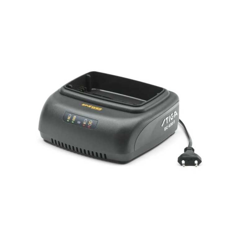 Einfaches Schnellladegerät STIGA EC 430 F 48 V Ladestrom 2 Ah