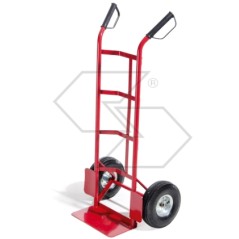 Carrello portatutto 110x42x42cm portata 150kg ruote pneumatiche manopole gomma | NewgardenParts.com