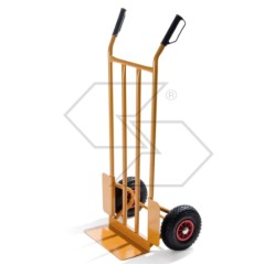 Carrello portatutto 110x57x48cm portata 200kg ruote pneumatiche manopole gomma | NewgardenParts.com