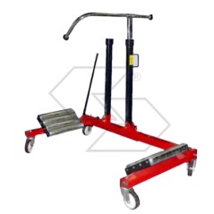 Carrello smonta ruote per trattori capacità 1200kg Ø ruota 1000-2200 mm A01733 | NewgardenParts.com