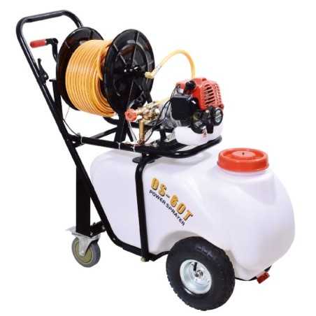 Schlauchaufroller OS-60T 60-Liter-Tank TU-26 2-Takt-Motor | NewgardenParts.com