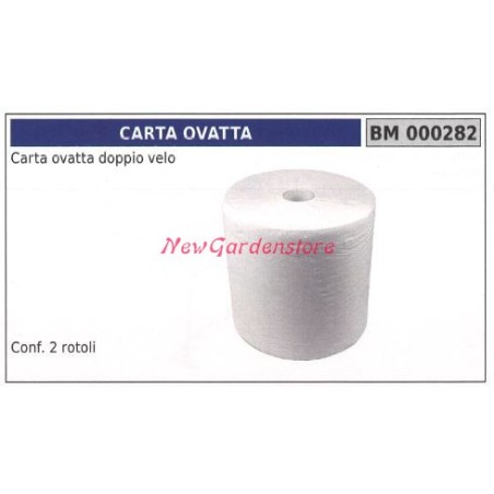 Carta ovatta doppio velo NEW GARDEN STORE 2 rotoli 000282 speciale officna | NewgardenParts.com