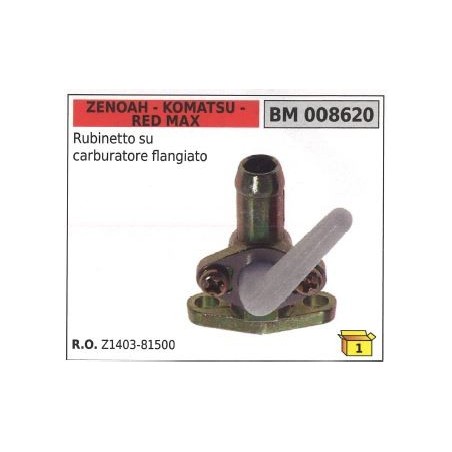 Rubinetto carburatore flangiato ZENOAH 008620 | NewgardenParts.com