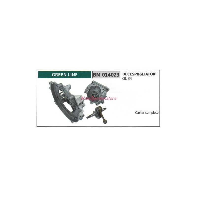 Crankcase Engine Shaft GREEN LINE brushcutter GL 34 engine 014023