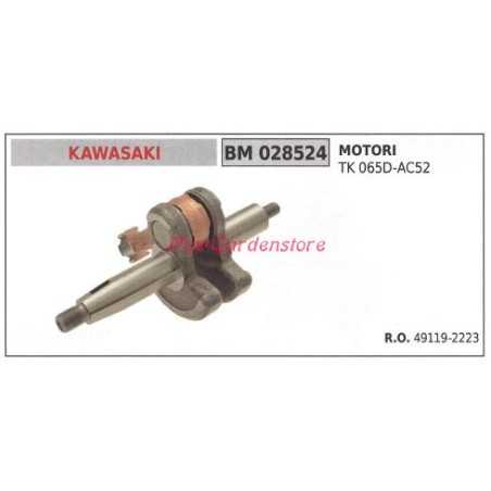 Crankcase Engine Shaft KAWASAKI engine brushcutter TK 065D-AC52 028524 | NewgardenParts.com