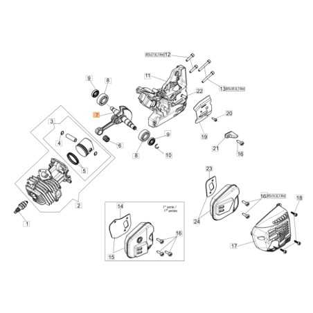 ORIGINAL OLEOMAC Motorwelle für Kettensäge GST 360 50270256R | NewgardenParts.com