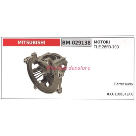 Carter Albero motore MITSUBISHI motore decespugliatore TUE26FD-100 029138 | NewgardenParts.com