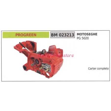 Crankcase Engine Shaft PROGREEN brushcutter motor PG 5020 023213 | NewgardenParts.com