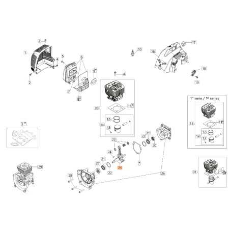 ORIGINAL OLEOMAC Antriebswelle für Motoreinheit BC 300 D 61280004R | NewgardenParts.com