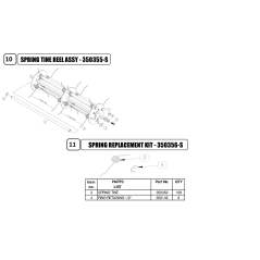 Rotor de resorte ORIGINAL BILLY GOAT AR350355-S | NewgardenParts.com
