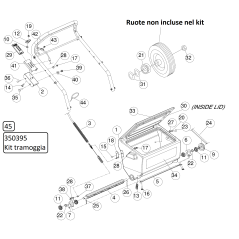 Trémie de semoir à descente automatique Original Billy Goat AR350395 | NewgardenParts.com