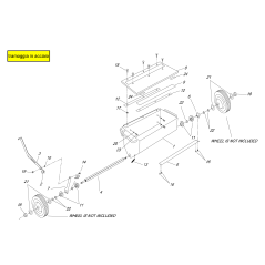 ORIGINAL BILLY GOAT AR350270 DRIP SEEDER WITH SHAFT
