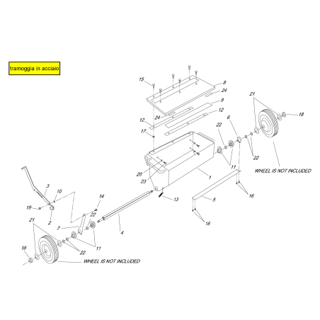 SEMINATRICE A GOCCIA CON ALBERO AR350270 ORIGINALE BILLY GOAT | NewgardenParts.com