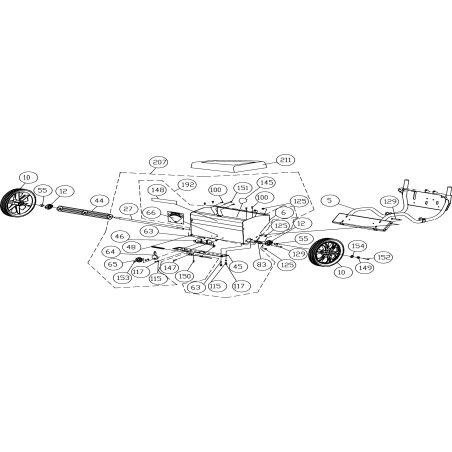COPERTURA TRAMOGGIA OS901SPH OS901SPH AR351344 ORIGINALE BILLY GOAT | NewgardenParts.com