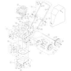 SCREWCAP 1/4-20 X 1 1/4" HCS ZP AR8041007 ORIGINAL BILLY GOAT | NewgardenParts.com