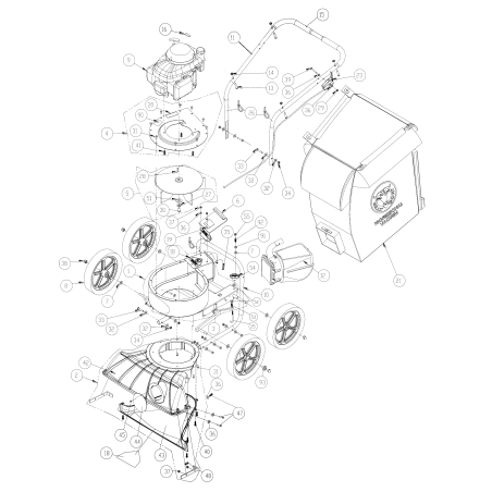 ORIGINAL BILLY GOAT KV AR891132 ZIPPERLESS DEBRIS BAG | NewgardenParts.com