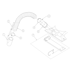 ORIGINAL BILLY GOAT AR891044 4" HOCHLEISTUNGSSCHLAUCH | NewgardenParts.com