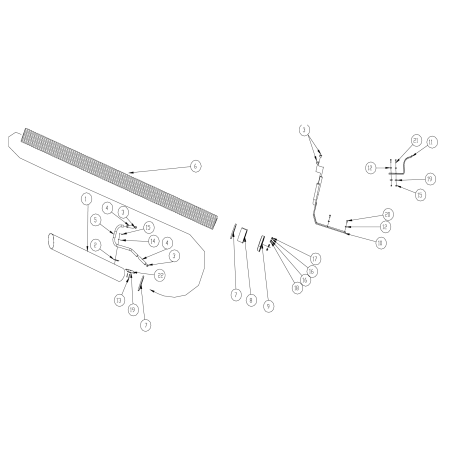 TUBE 5" X 87" AR840075 ORIGINAL BILLY GOAT | NewgardenParts.com