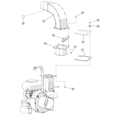 WA, ELBOW, 6" SQUARE, SQUARE FLANGE AR812119 GENUINE BILLY GOAT | NewgardenParts.com