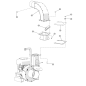 WA, GOMITO, 6" QUADRATO, FLANGIA QUADRATA AR812119 ORIGINALE BILLY GOAT