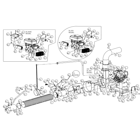 Ellenbogenbaugruppe 7" DL AR812248-S ORIGINAL BILLY GOAT | NewgardenParts.com
