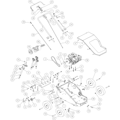 CÂBLE D'EMBRAYAGE ORIGINAL BILLY GOAT 37" AR381168 | NewgardenParts.com