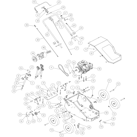 ORIGINAL BILLY GOAT 37" KUPPLUNGSKABEL AR381168 | NewgardenParts.com
