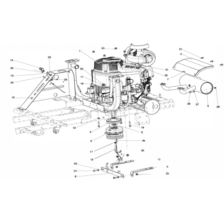 Elmag. Kupplung Warner IXR12441 AR80086778 ORIGINAL BILLY GOAT | NewgardenParts.com