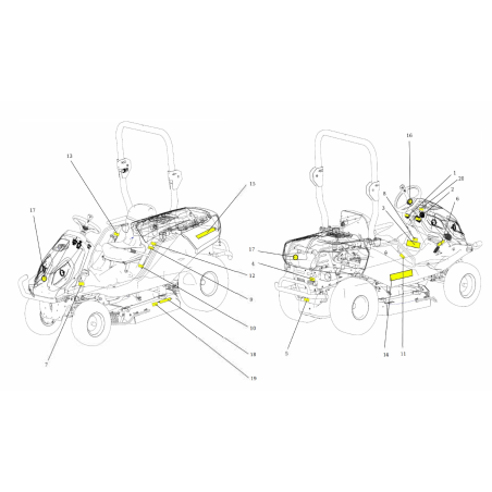 LABEL 1-8732-773 D. 90 BILLY BILLY GOAT AR80087424 ORIGINAL BILLY GOAT | NewgardenParts.com