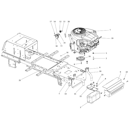 Leva acceleratore 0-8060-244 nero AR80094191 ORIGINALE BILLY GOAT | NewgardenParts.com