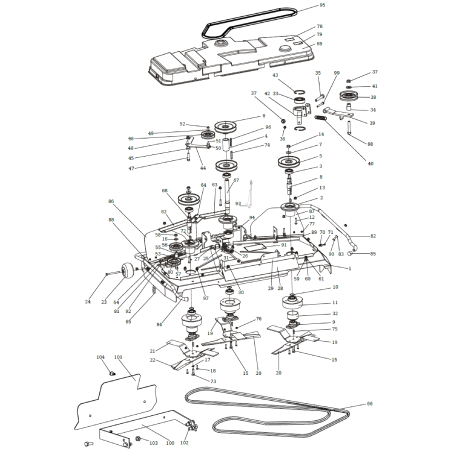 SHAFT AR80094506 ORIGINALE BILLY GOAT | NewgardenParts.com