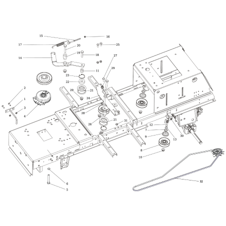 Keilriemen VB 13x2640LI Optibelt AR80094537 ORIGINAL BILLY GOAT | NewgardenParts.com