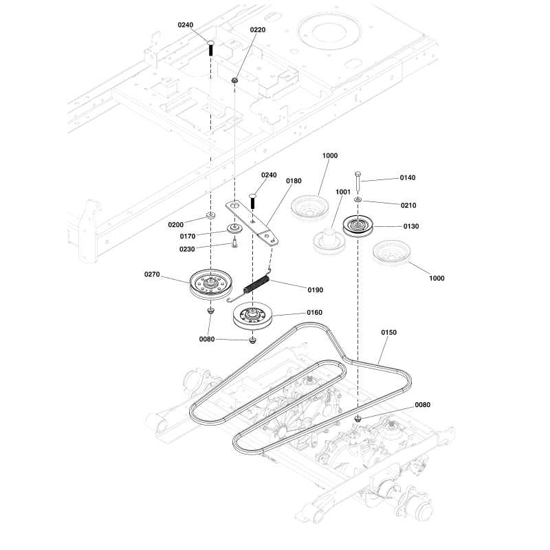 PULLEY, Tensioner Roller LR885482 GENUINE FERRIS PULLEY, Tensioner Roller LR885482 GENUINE FERRIS