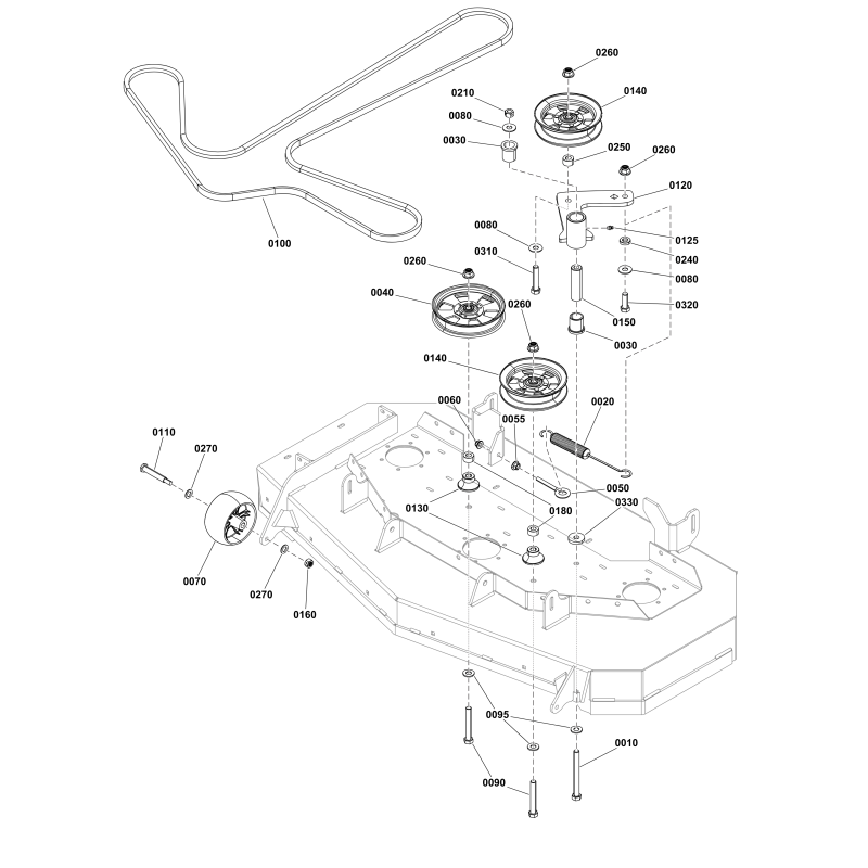 Mutter, 3/8-16 Sechskant Nylock LR5025394SM Original Ferris Mutter, 3/8-16 Sechskant Nylock LR5025394SM Original Ferris