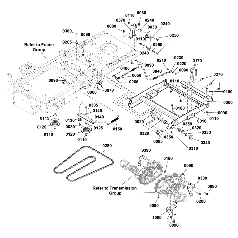GENUINE FERRIS V-BELT LR84006991
