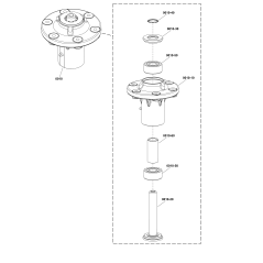 ALBERO-MANDRINO LR1760276YP ORIGINALE FERRIS | NewgardenParts.com