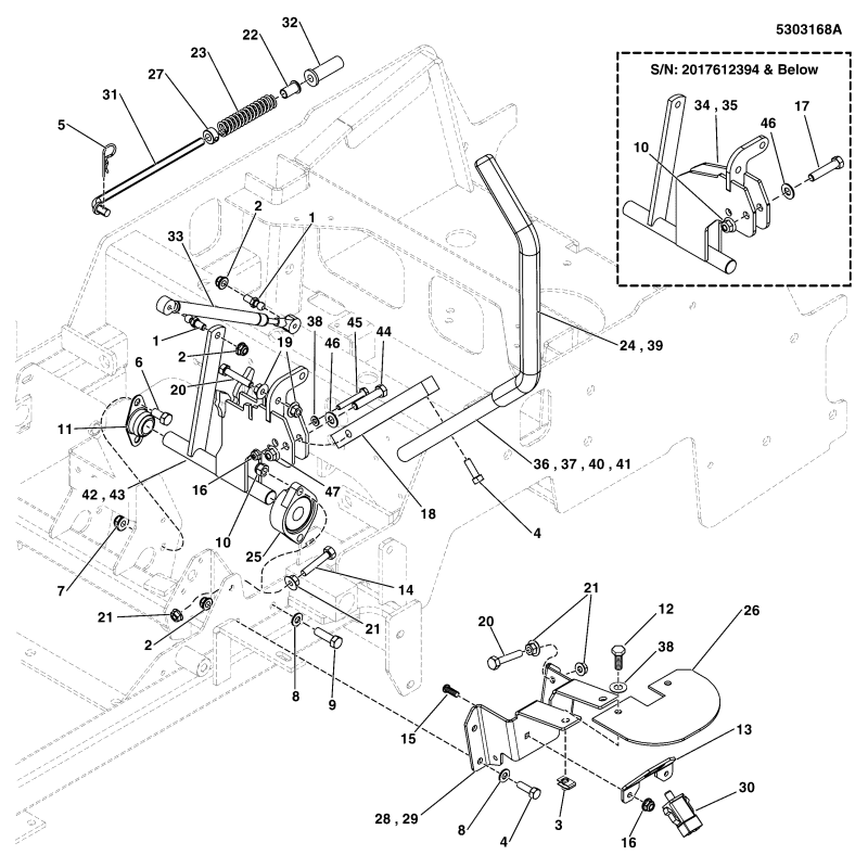 TORNILLO, 5/16-18x0.750, GR5, WHIZ-LOCK, ZC LR80003531 ORIGINAL FERRIS TORNILLO, 5/16-18x0.750, GR5, WHIZ-LOCK, ZC LR80003531 ORIGINAL FERRIS