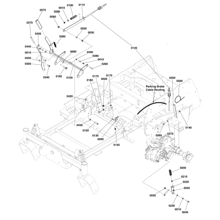 ENTRETOISE, 0,38 x 0,50 x 0,27, CZ LR5041930 AUTHENTIQUE FERRIS | NewgardenParts.com