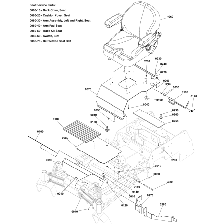 BUMPER, RUBBER, 5/16-18, 60 HARD LR5106763 GENUINE FERRIS | NewgardenParts.com