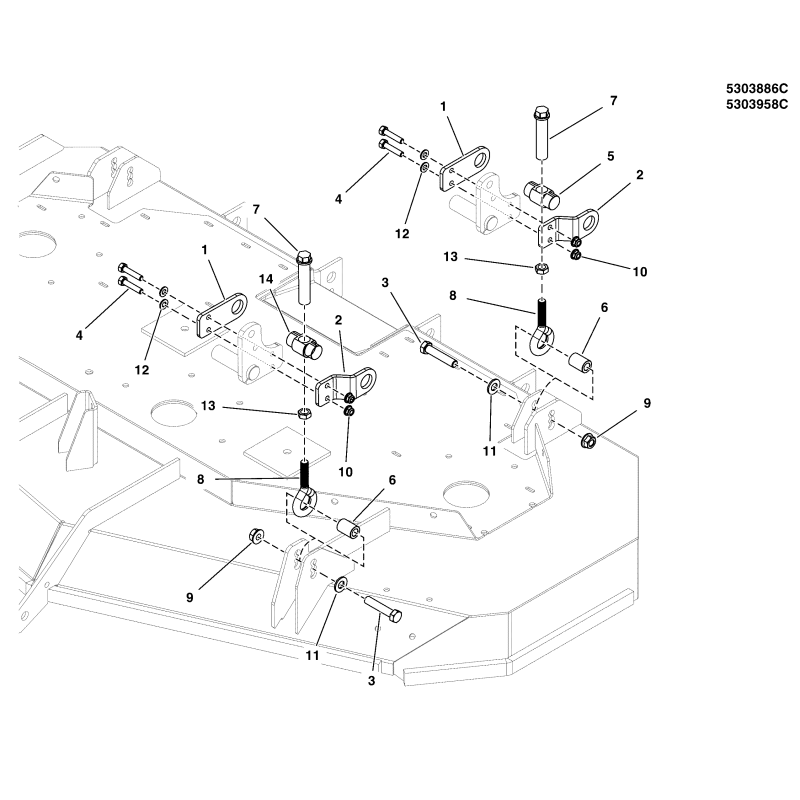 ENTRETOISE LR84003303 FERRIS D'ORIGINE