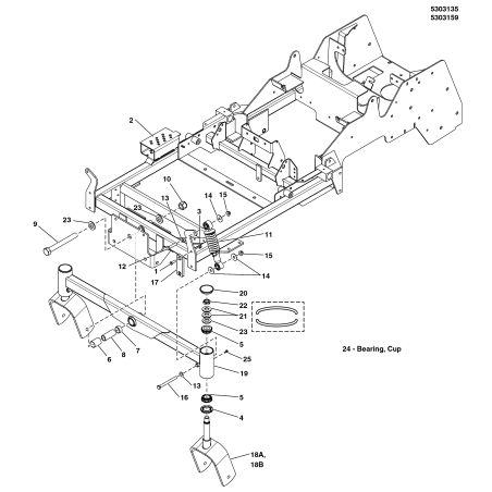 BOLZEN, 3/4-16 X 6-1/2 YZ GD5 LR5025265X52 ORIGINAL FERRIS | NewgardenParts.com