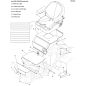 SEDILE PREMIUM M/B I3M × IS700S IS2100Z IS2600Z LR5105093 ORIGINALE FERRIS SEDILE PREMIUM M/B I3M × IS700S IS2100Z IS2600Z LR5105093 ORIGINALE FERRIS