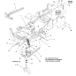 WELD, FRONT ARM, RH, IS2600Z - RED LR5414712B GENUINE FERRIS
