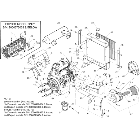 ORIGINAL FERRIS AUSPUFFLER LR5061183 | NewgardenParts.com