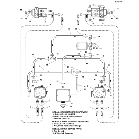 ORIGINAL FERRIS RADMOTOR, RECHTS, 17,1 CI LR5102636 | NewgardenParts.com