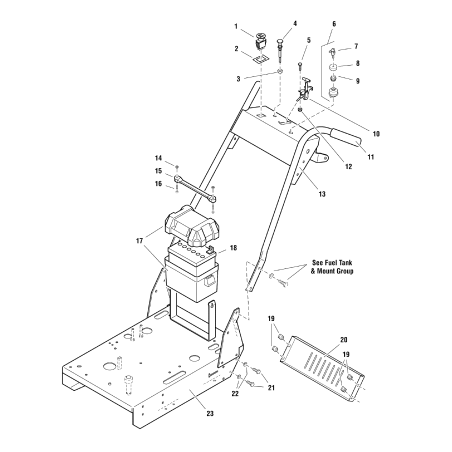 Gaszug, 46 Zoll LR5047629 ORIGINAL FERRIS | NewgardenParts.com