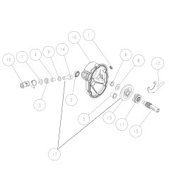 Boîte de vitesses (interne) (type à 3 vitesses) O0268-00100 ORIGINAL OREC | NewgardenParts.com